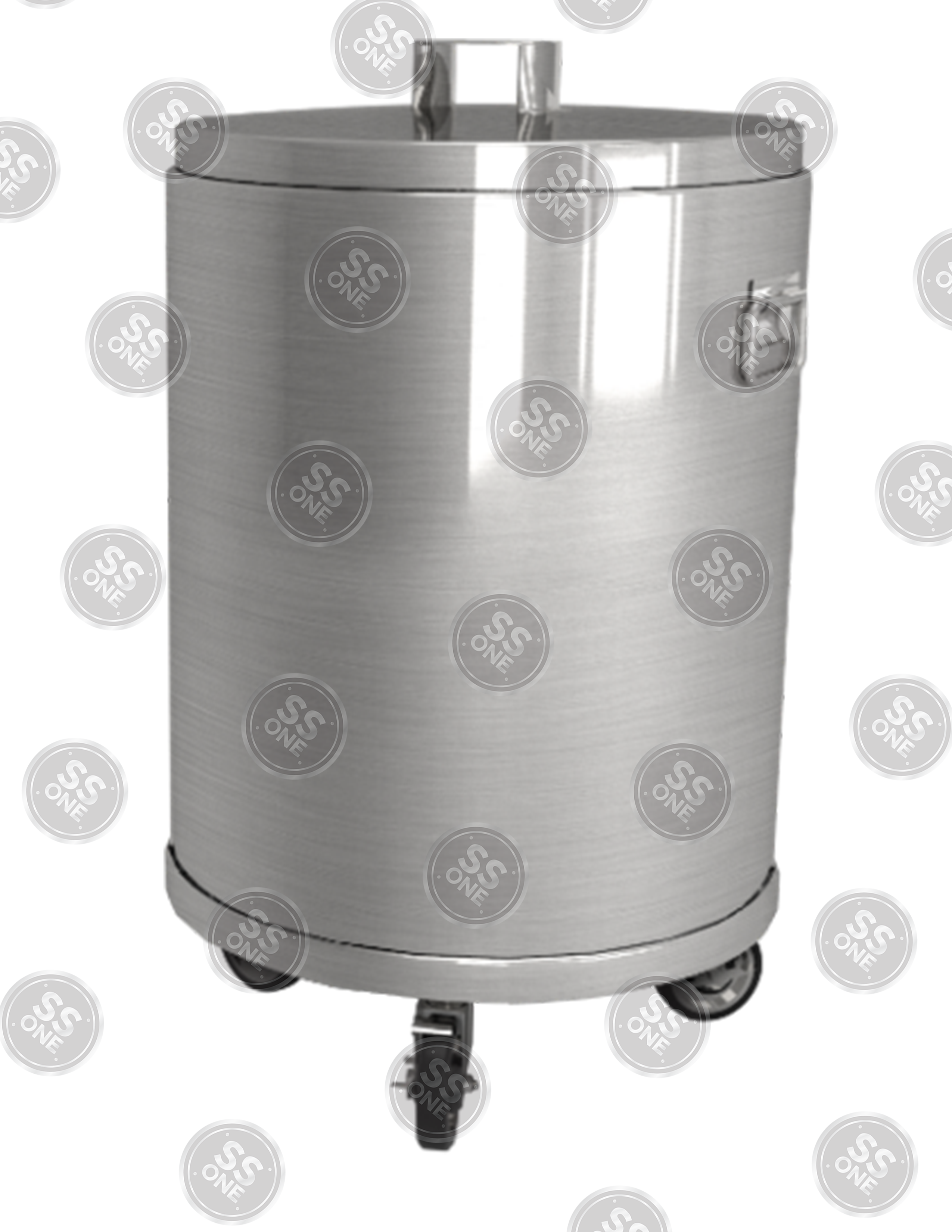 MOBILE GARBAGE CAN & DOLLY